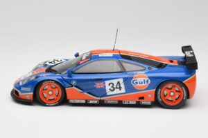 McLaren F1 GTR #34 Gulf Racing 1996 UT Models 1:18 39621 Metaal — afbeelding 4 van 8