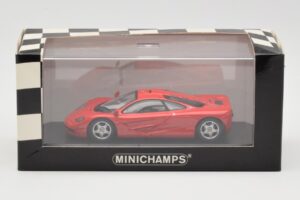 McLaren F1 Rood Minichamps 1:43 433133438 Metaal — afbeelding 4 van 4