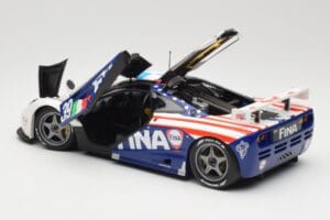 McLaren F1 GTR Team Bigazzi #39 N. Piquet / A. Cecotto / D. Sullivan 24 Hours of Le Mans 1996 Minichamps 1:18 530133639 Metaa — afbeelding 5 van 8