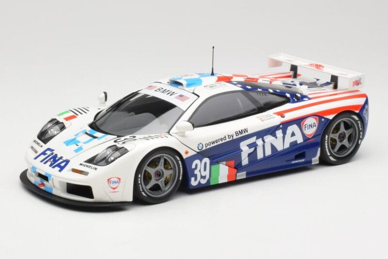 McLaren F1 GTR Team Bigazzi #39 N. Piquet / A. Cecotto / D. Sullivan 24 Hours of Le Mans 1996 Minichamps 1:18 530133639 Metaa
