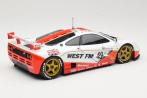 McLaren F1 GTR West Competition #49 J. Nielsen / J. Mass / T. Bscher 24 Hours of Le Mans 1995 Minichamps 1:18 530133549 Metaa — afbeelding 3 van 8