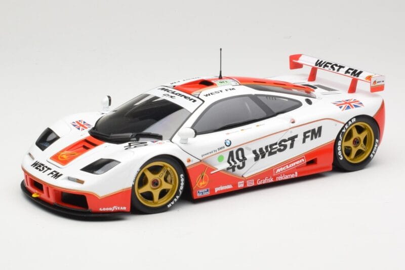 McLaren F1 GTR West Competition #49 J. Nielsen / J. Mass / T. Bscher 24 Hours of Le Mans 1995 Minichamps 1:18 530133549 Metaa