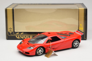 McLaren F1 High Mirror Light Red Guiloy 1:18 67505 Metaal — afbeelding 8 van 8