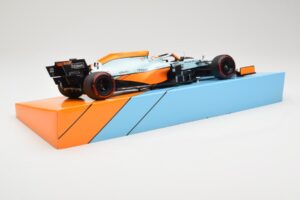 McLaren MCL35M #4 L. Norris 3rd Place Monaco GP 2021 Minichamps 1:18 533212402 Metaal — afbeelding 3 van 6