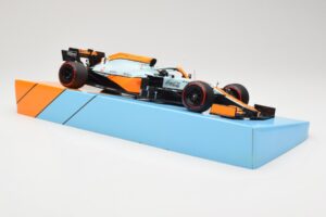 McLaren MCL35M #4 L. Norris 3rd Place Monaco GP 2021 Minichamps 1:18 533212402 Metaal — afbeelding 4 van 6