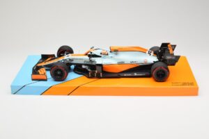 McLaren MCL35M #4 L. Norris 3rd Place Monaco GP 2021 Minichamps 1:18 533212402 Metaal