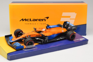 McLaren MCL35M Mercedes #3 D. Ricciardo McLaren F1 Team Bahrain Grand Prix 2021 Minichamps 1:18 533211803 Hars — afbeelding 7 van 7
