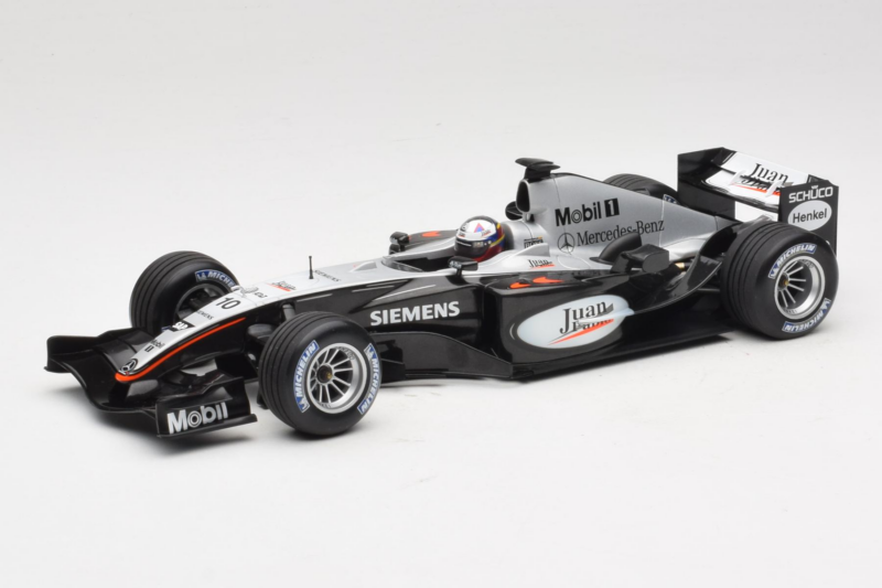 McLaren MP4-19 Mercedes J.P. Montoya Test Car 2005 Minichamps 1:18 533051880 Metaal