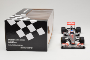 McLaren MP4-27 Mercedes #3 J. Button Vodafone McLaren Showcar F1 2012 Minichamps 1:18 530121873 Metaal — afbeelding 7 van 7