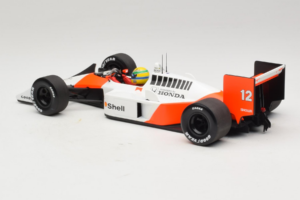 McLaren MP4/4 Honda #12 A. Senna Marlboro McLaren F1 World Champion 1988 Minichamps 1:18 540881812 Metaal — afbeelding 5 van 7