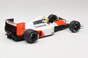 McLaren MP4/5B Honda #27 A. Senna Marlboro McLaren F1 World Champion 1990 Minichamps 1:18 540901827 Metaal — afbeelding 2 van 7