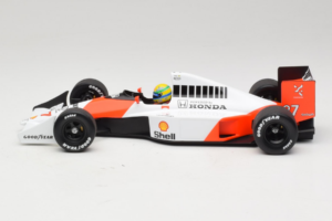 McLaren MP4/5B Honda #27 A. Senna Marlboro McLaren F1 World Champion 1990 Minichamps 1:18 540901827 Metaal — afbeelding 3 van 7