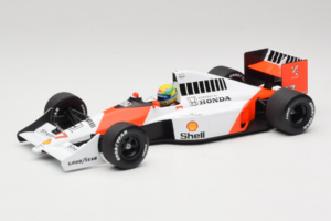 McLaren MP4/5B Honda #27 A. Senna Marlboro McLaren F1 World Champion 1990 Minichamps 1:18 540901827 Metaal