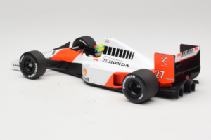 McLaren MP4/5B Honda #27 A. Senna Marlboro McLaren F1 World Champion 1990 Minichamps 1:18 540901827 Metaal — afbeelding 5 van 7