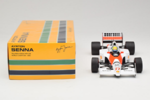 McLaren MP4/5B Honda #27 A. Senna Marlboro McLaren F1 World Champion 1990 Minichamps 1:18 540901827 Metaal — afbeelding 6 van 7