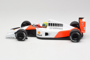 McLaren MP4/6 Honda #1 A. Senna Marlboro McLaren F1 World Champion 1991 Minichamps 1:18 540911801 Metaal — afbeelding 3 van 7