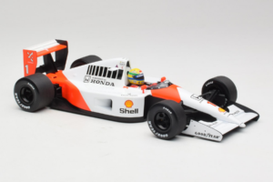 McLaren MP4/6 Honda #1 A. Senna Marlboro McLaren F1 World Champion 1991 Minichamps 1:18 540911801 Metaal — afbeelding 4 van 7