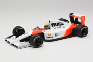 McLaren MP4/6 Honda #1 A. Senna Marlboro McLaren F1 World Champion 1991 Minichamps 1:18 540911801 Metaal