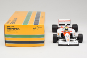 McLaren MP4/6 Honda #1 A. Senna Marlboro McLaren F1 World Champion 1991 Minichamps 1:18 540911801 Metaal — afbeelding 6 van 7