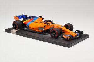 McLaren MCL33 Renault #14 F. Alonso Last F1 Race Abu Dhabi GP 2018 Minichamps 1:18 537183914 Metaal — afbeelding 4 van 6