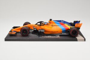McLaren MCL33 Renault #14 F. Alonso Last F1 Race Abu Dhabi GP 2018 Minichamps 1:18 537183914 Metaal
