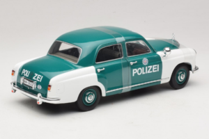 Mercedes 180 Ponton Polizei Revell 1:18 8863 Metaal — afbeelding 2 van 6