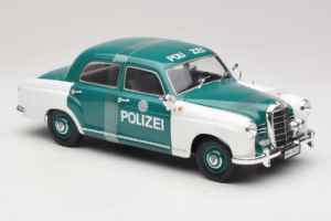 Mercedes 180 Ponton Polizei Revell 1:18 8863 Metaal — afbeelding 4 van 6