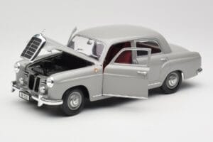 Mercedes 180 W120 Ponton Graphite Grey Revell 1:18 08974 Metaal — afbeelding 2 van 8