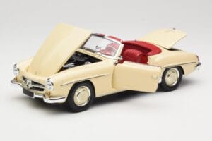 Mercedes 190 SL W121 Beige Minichamps 1:18 103037034 Metaal — afbeelding 2 van 8