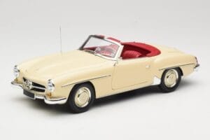 Mercedes 190 SL W121 Beige Minichamps 1:18 103037034 Metaal