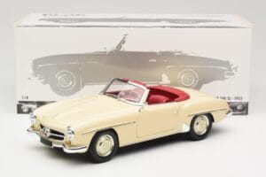 Mercedes 190 SL W121 Beige Minichamps 1:18 103037034 Metaal — afbeelding 8 van 8