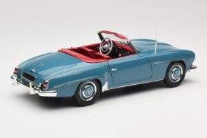 Mercedes 190 SL W121 Blauw Minichamps 1:18 103037033 Metaal — afbeelding 3 van 8