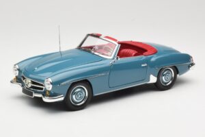 Mercedes 190 SL W121 Blauw Minichamps 1:18 103037033 Metaal