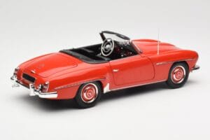 Mercedes 190 SL W121 Guards Red Minichamps 1:18 100037032 Metaal — afbeelding 3 van 8