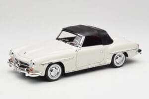 Mercedes 190 SL W121 Lichtgrijs Norev 1:18 B66040710 Metaal — afbeelding 3 van 10