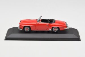 Mercedes 190 SL W121 Rood Minichamps 1:43 940033131 Metaal