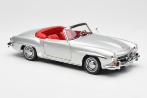 Mercedes 190 SL W121 Zilver Norev 1:18 B660640604 Metaal — afbeelding 6 van 8