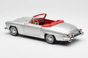 Mercedes 190 SL W121 Zilver Norev 1:18 B660640604 Metaal — afbeelding 7 van 8