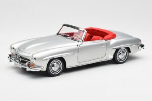 Mercedes 190 SL W121 Zilver Norev 1:18 B660640604 Metaal