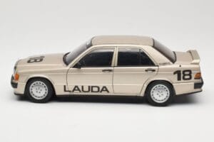 Mercedes 190E 2.3-16 W201 #1 N. Lauda Race of Champions Nurburgring 1984 AUTOart 1:18 88431 Metaal — afbeelding 4 van 8