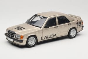 Mercedes 190E 2.3-16 W201 #1 N. Lauda Race of Champions Nurburgring 1984 AUTOart 1:18 88431 Metaal