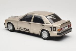Mercedes 190E 2.3-16 W201 #1 N. Lauda Race of Champions Nurburgring 1984 AUTOart 1:18 88431 Metaal — afbeelding 7 van 8