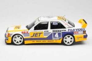 Mercedes 190E 2.5-16 EVO 1 W201 Team MS-Jet #4 R. Asch DTM 1989 Minichamps 1:18 155893604 Metaal — afbeelding 3 van 6