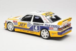 Mercedes 190E 2.5-16 EVO 1 W201 Team MS-Jet #4 R. Asch DTM 1989 Minichamps 1:18 155893604 Metaal — afbeelding 5 van 6