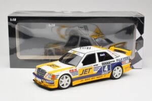 Mercedes 190E 2.5-16 EVO 1 W201 Team MS-Jet #4 R. Asch DTM 1989 Minichamps 1:18 155893604 Metaal — afbeelding 6 van 6