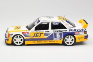 Mercedes 190E 2.5-16 EVO 1 W201 Team MS-Jet #5 M. Reuter DTM 1989 Minichamps 1:18 155893605 Metaal — afbeelding 3 van 6