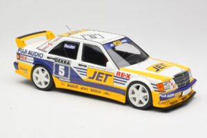 Mercedes 190E 2.5-16 EVO 1 W201 Team MS-Jet #5 M. Reuter DTM 1989 Minichamps 1:18 155893605 Metaal — afbeelding 4 van 6