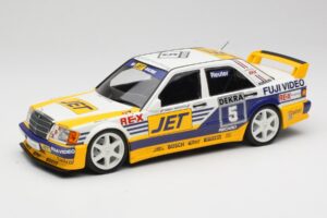 Mercedes 190E 2.5-16 EVO 1 W201 Team MS-Jet #5 M. Reuter DTM 1989 Minichamps 1:18 155893605 Metaal