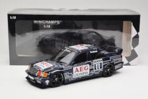 Mercedes 190E 2.5-16 EVO 1 W201 Team Snobeck #11 D. Snobeck DTM 1989 Minichamps 1:18 155893611 Metaal — afbeelding 6 van 6