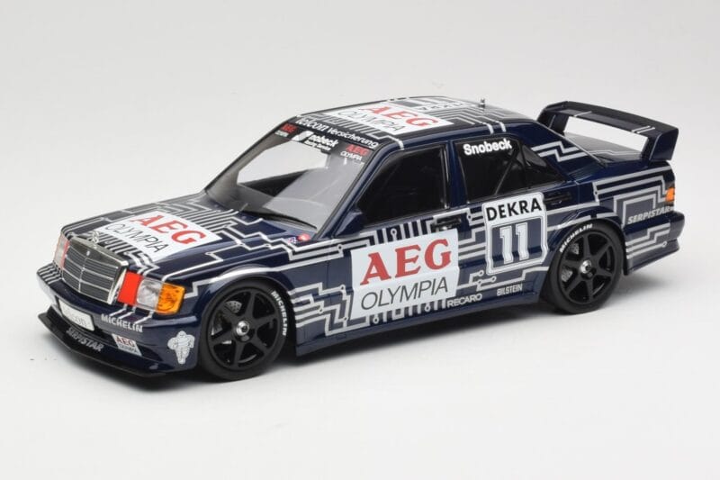 Mercedes 190E 2.5-16 EVO 1 W201 Team Snobeck #11 D. Snobeck DTM 1989 Minichamps 1:18 155893611 Metaal